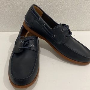 Clarks Lace Up Boat Shoes Morven Sail  |Size 9.5